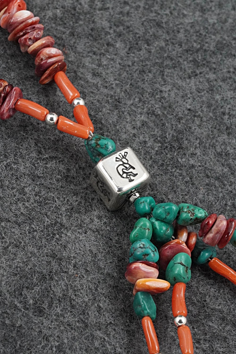 Multi-Stone & Sterling Silver Necklace Set - Erica Brown