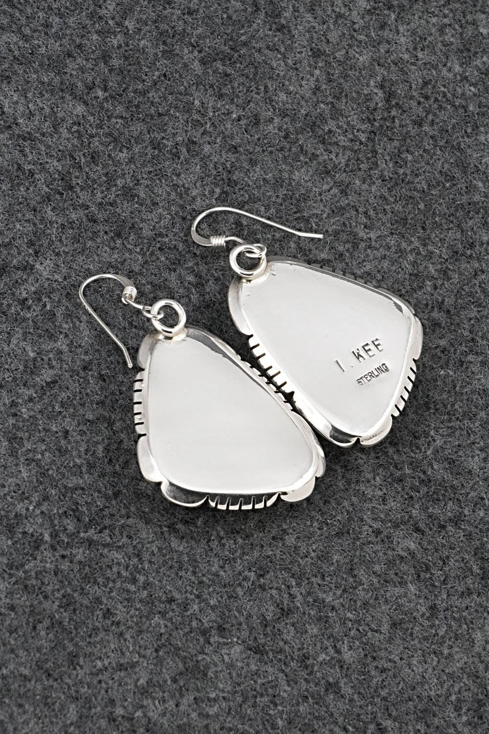 Turquoise & Sterling Silver Earrings - Irene Kee