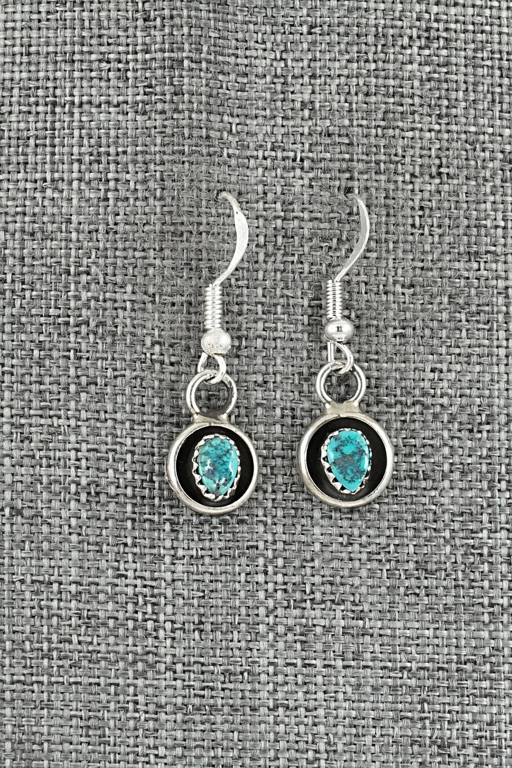 Turquoise & Sterling Silver Squash Blossom Set - Phil Garcia
