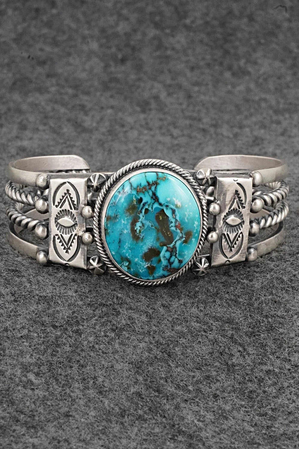Turquoise & Sterling Silver Bracelet - Daniel Benally