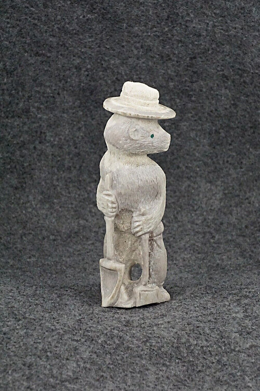 Smokey Bear Zuni Fetish Carving - Chris Peina
