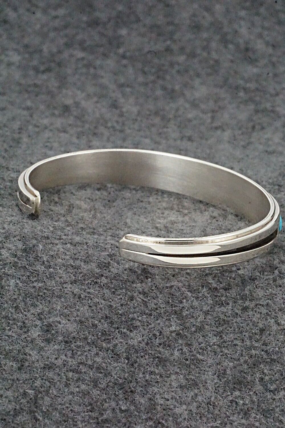 Turquoise & Sterling Silver Bracelet - Wilbert Muskett Jr.