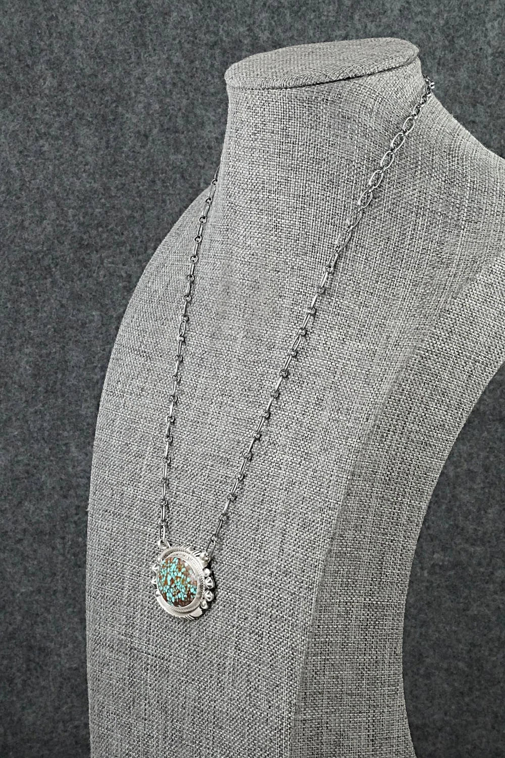 Turquoise & Sterling Silver Necklace - Marita Benally