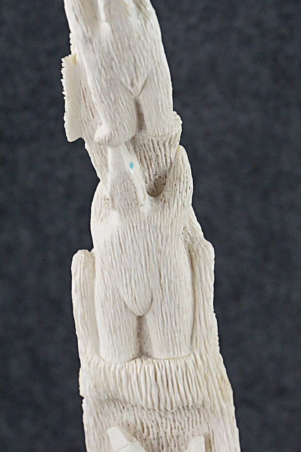 Bears & Eagles Zuni Fetish Carving - Destry Siutza