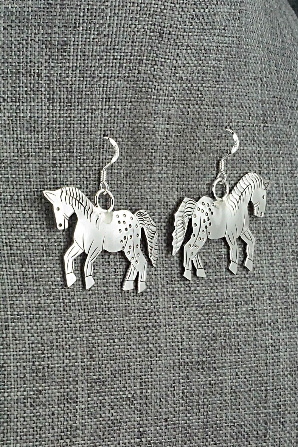 Sterling Silver Earrings - Louise Yazzie