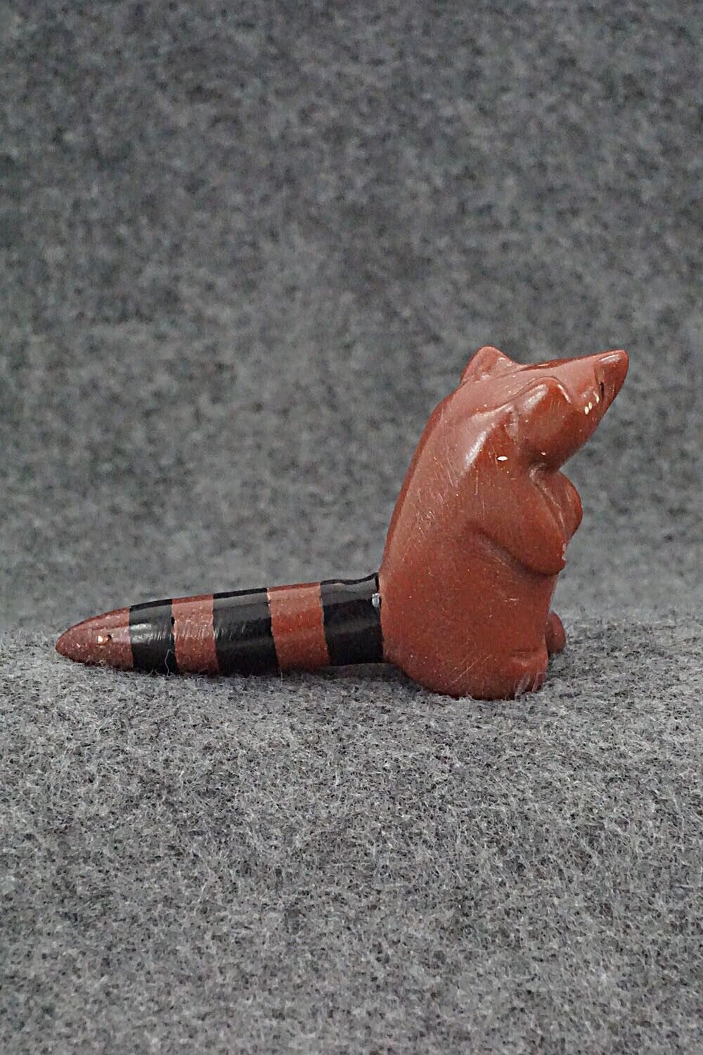 Racoon Zuni Fetish Carving - Justin Red Elk