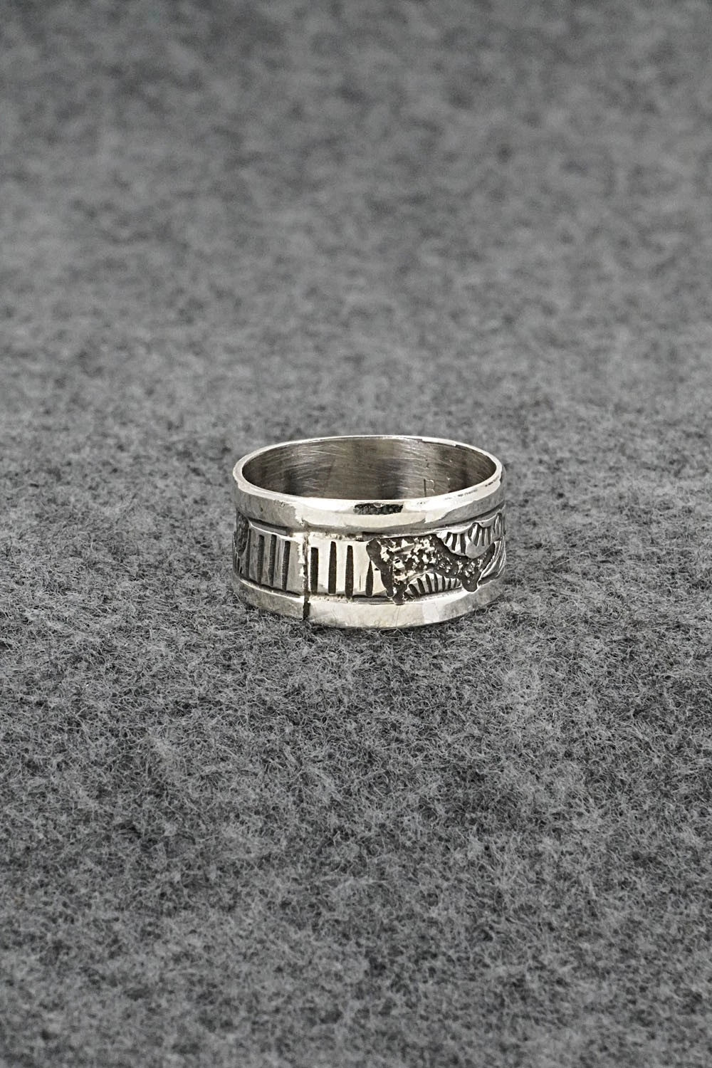 Sterling Silver Ring - Elaine Becenti - Size 10
