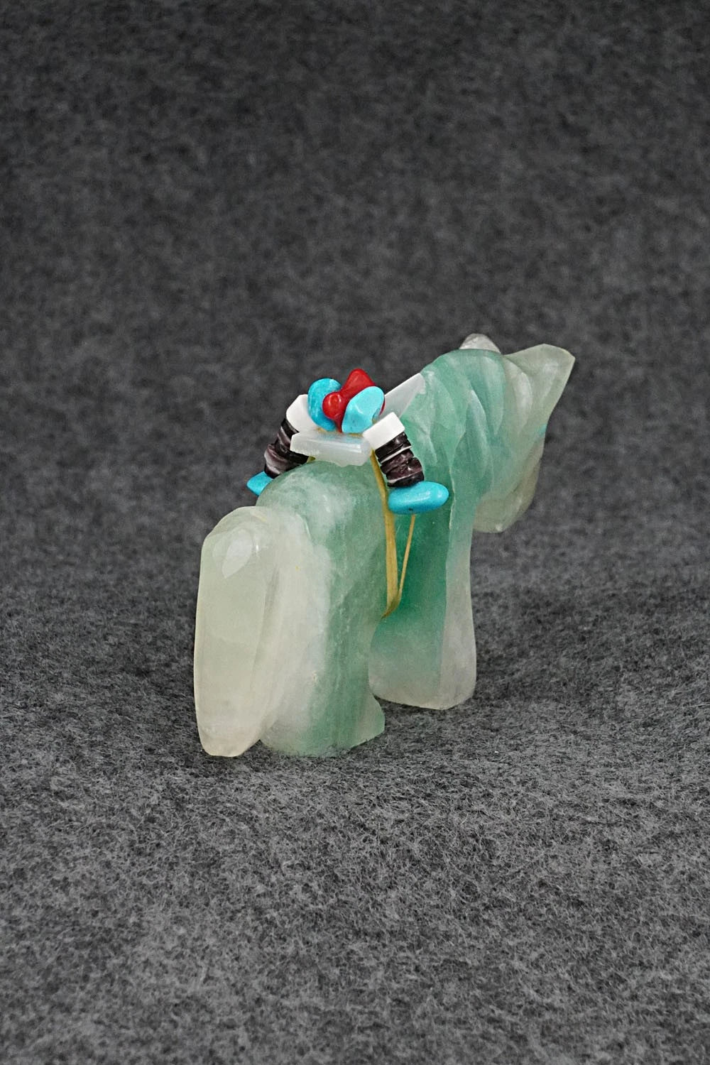 Horse Zuni Fetish Carving - Rodney Laiwakete