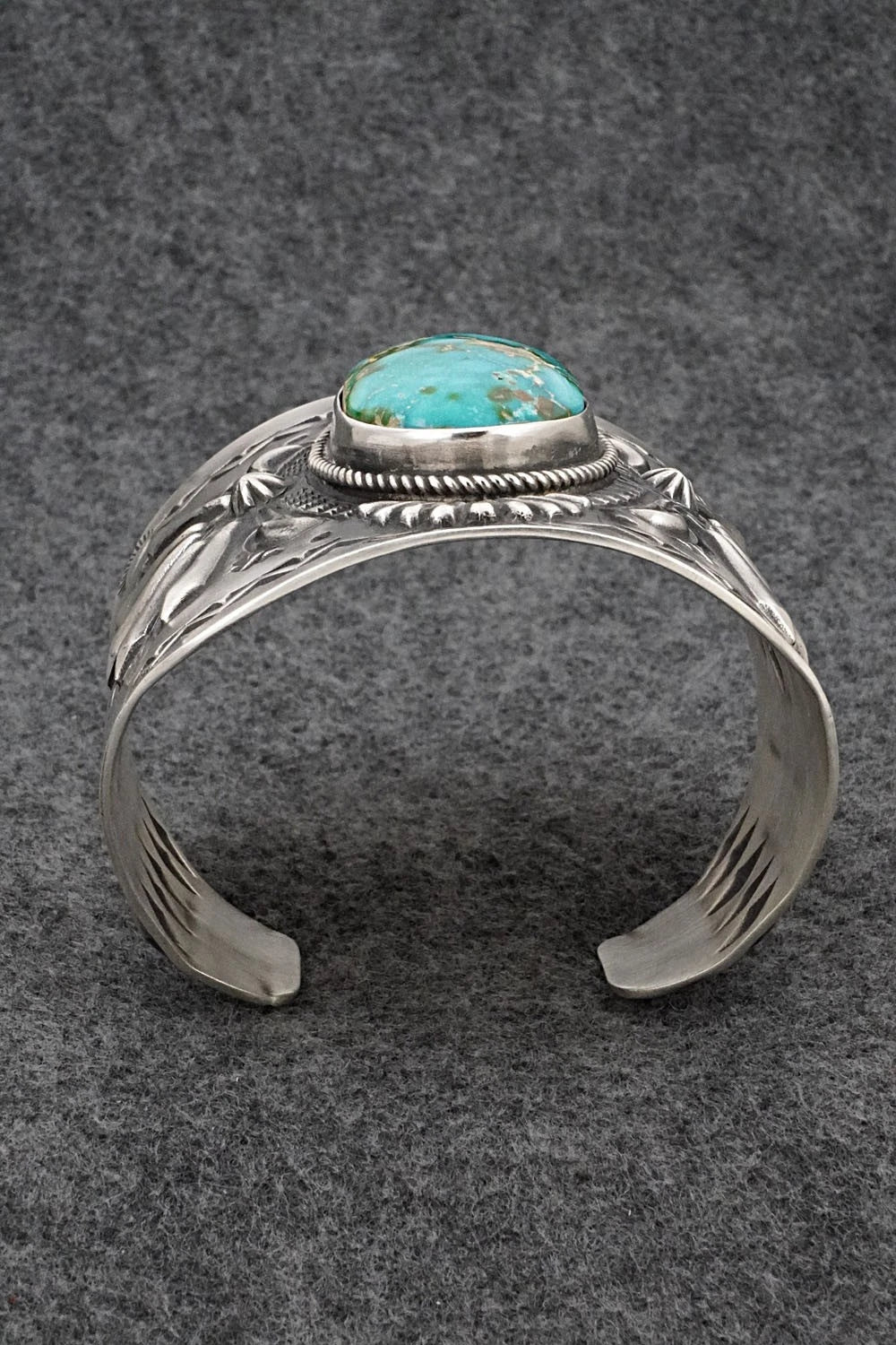 Turquoise & Sterling Silver Bracelet - Elvira Bill