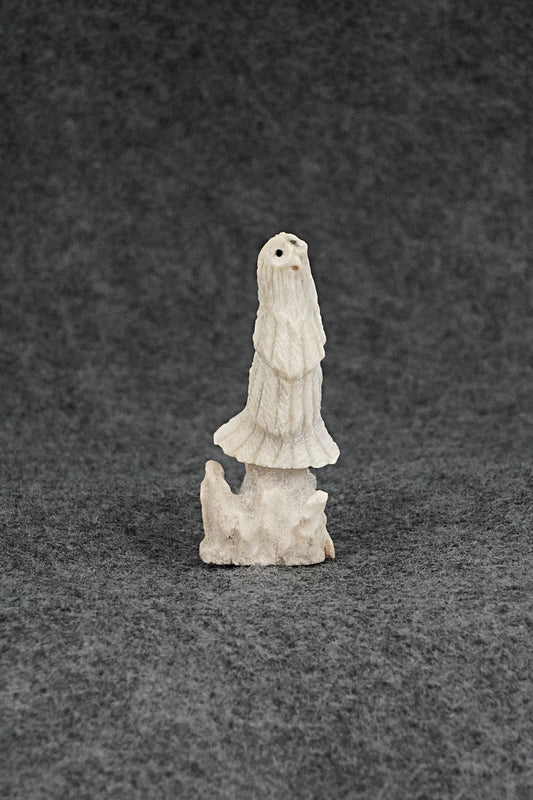Owl Zuni Fetish Carving - Ruben Najera