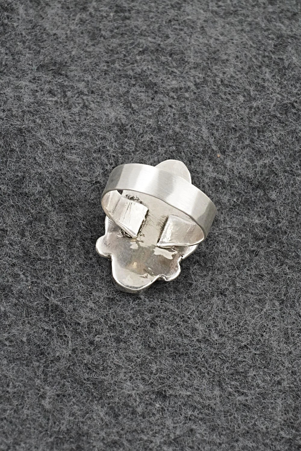 Multi-Stone & Sterling Silver Ring - Priscilla Reeder - Size 7.5