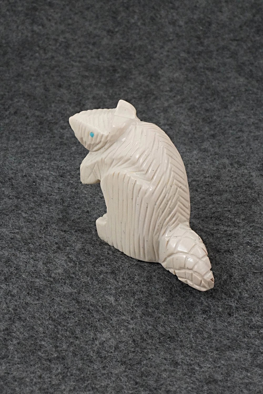 Beaver Zuni Fetish Carving - Gilbert Lonjose