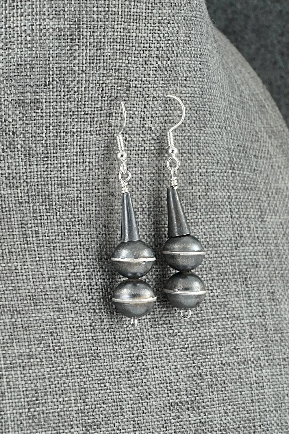 Turquoise & Sterling Silver Squash Blossom Set - Gilbert Martin