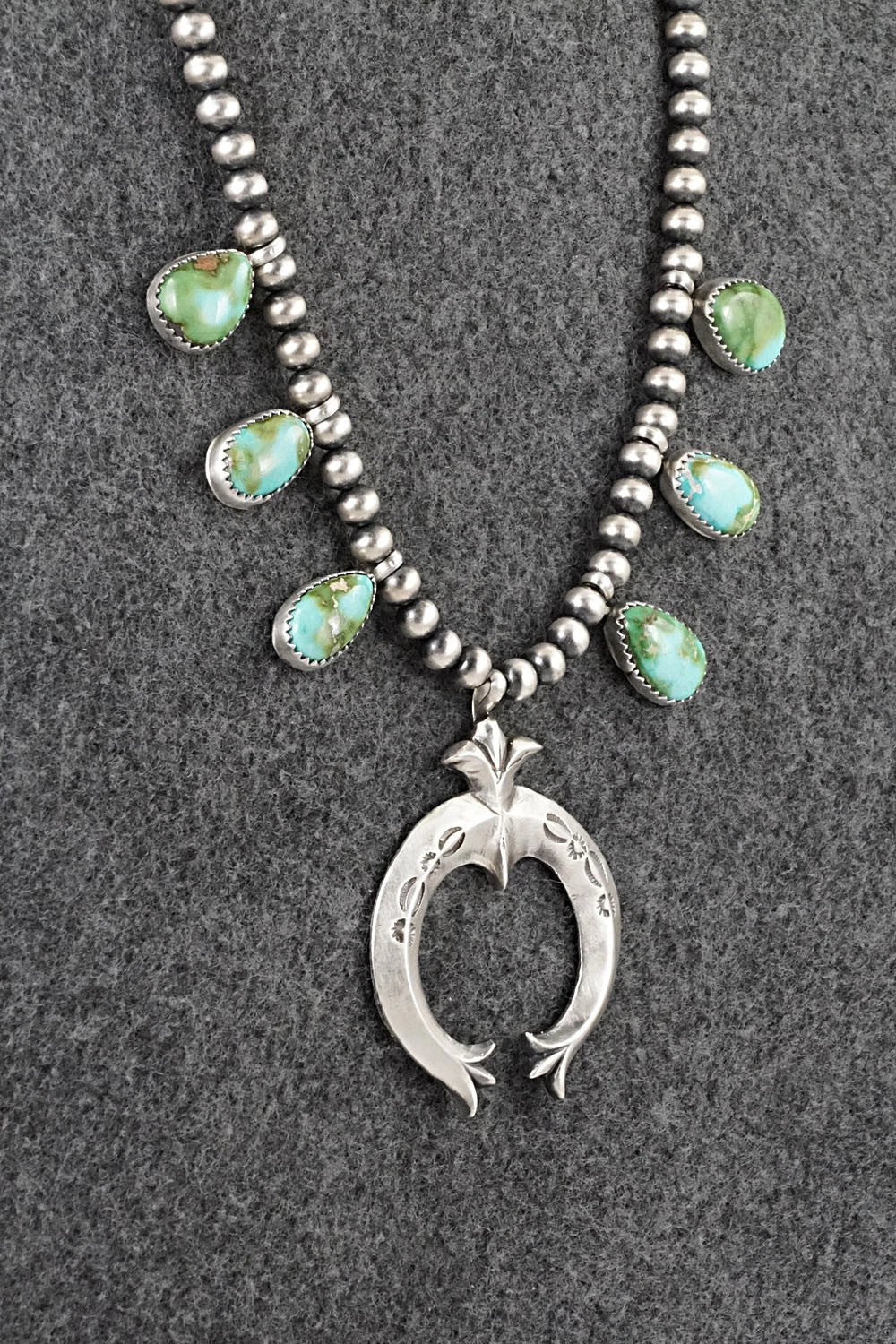 Turquoise & Sterling Silver Necklace - Latricia Largo