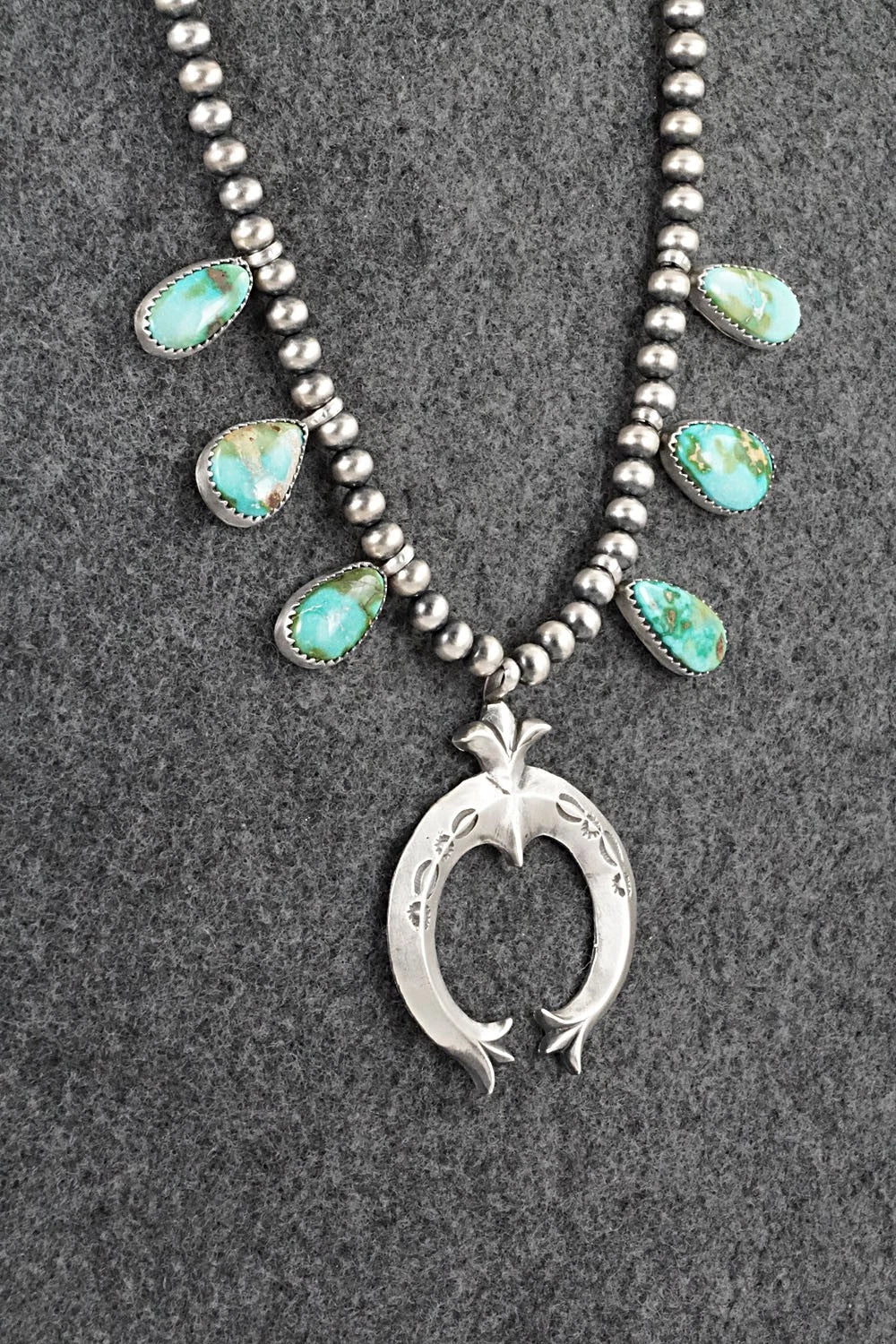 Turquoise & Sterling Silver Necklace - Latricia Largo