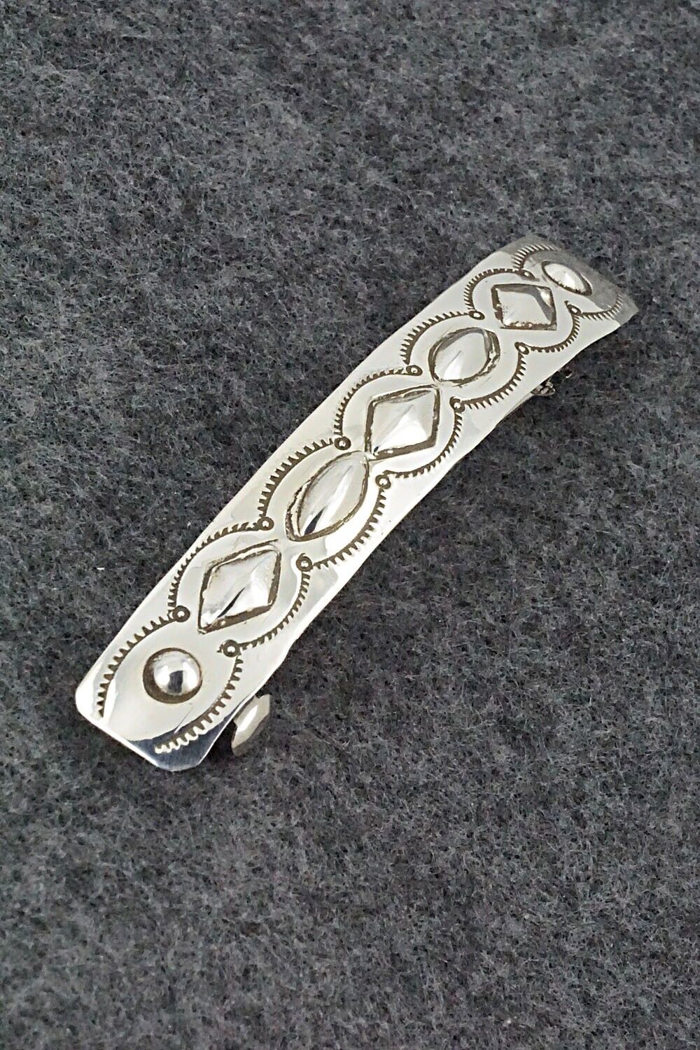 Sterling Silver Hair Barrette - Jennie Blackgoat
