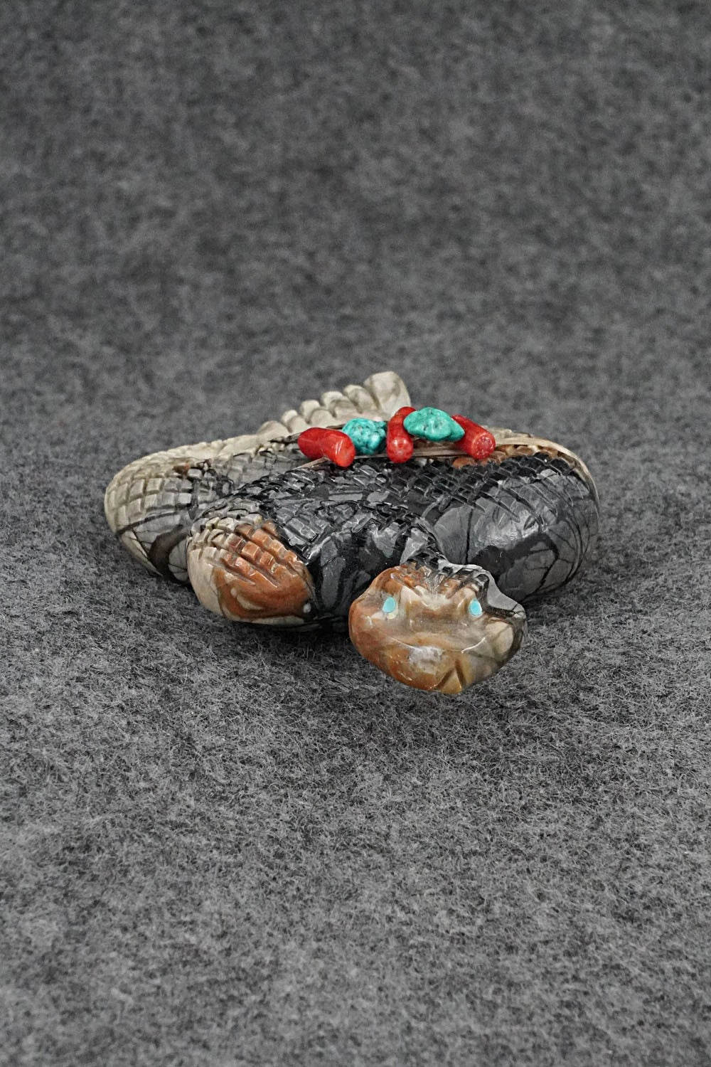 Rattlesnake Zuni Fetish Carving - Paulette & Farlan Quam