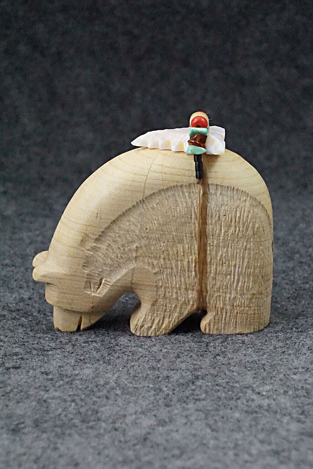 Bear Zuni Fetish Carving - Douglas Martza