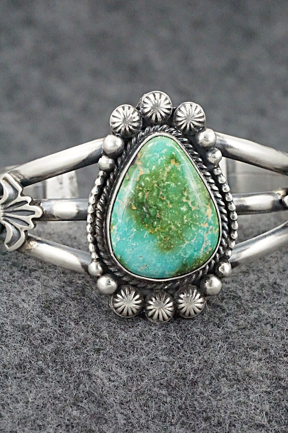 Turquoise & Sterling Silver Bracelet - Rosita Calladitto