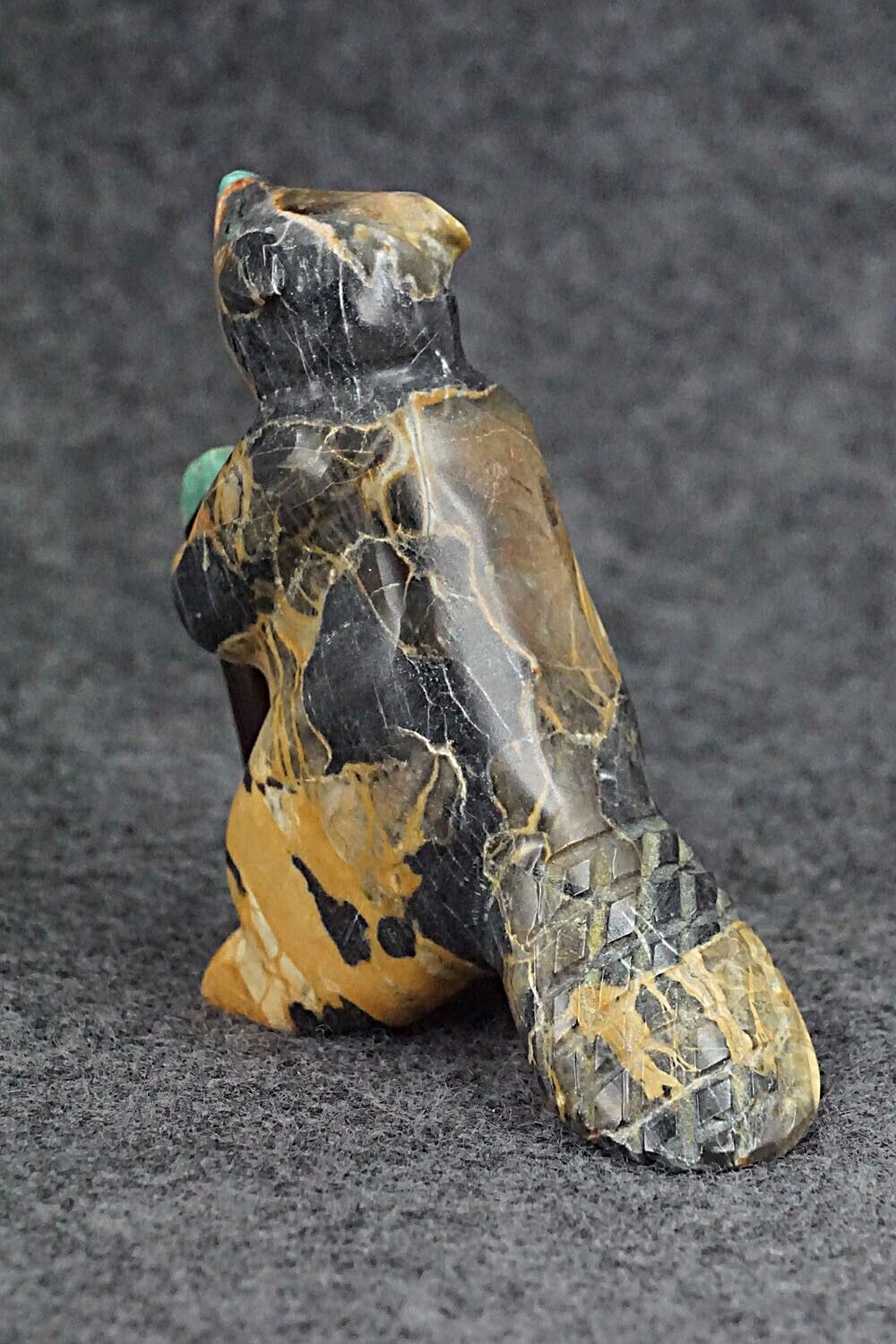 Beaver Zuni Fetish Carving - Enrike Leekya