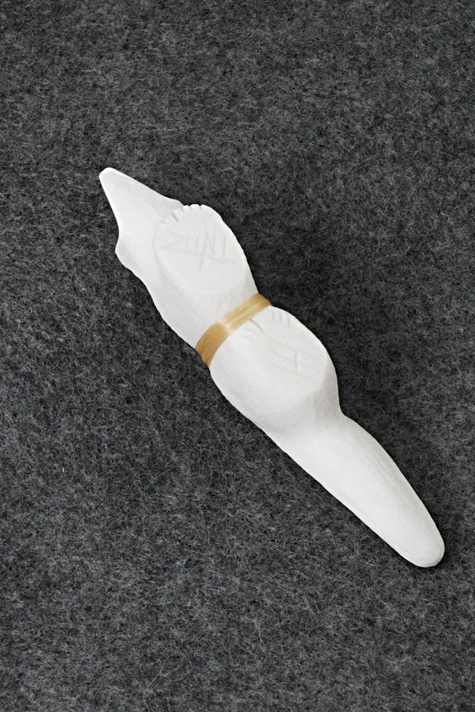 Wolf Zuni Fetish Carving - Herbert Halate
