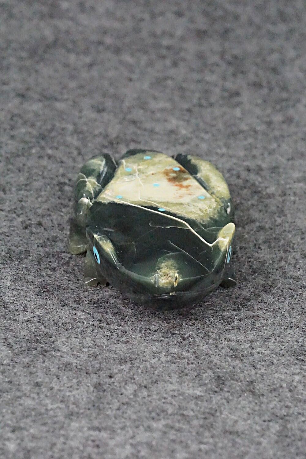 Frog Zuni Fetish Carving - Alex Tsethlikai