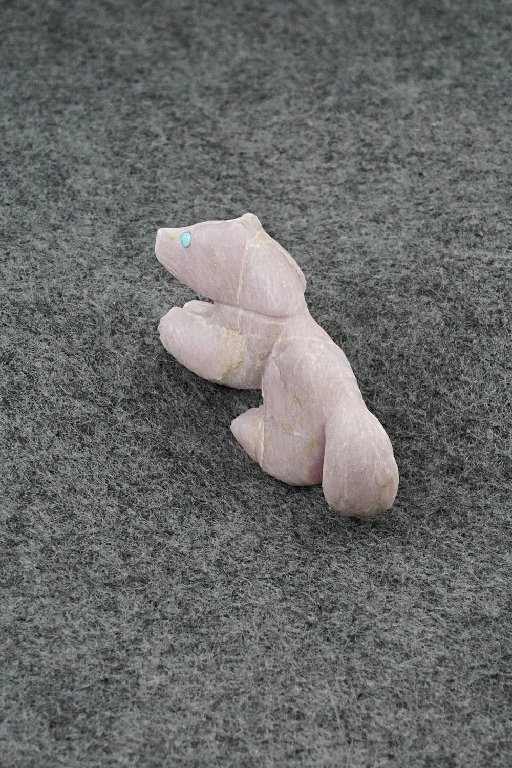 Wolf Zuni Fetish Carving - Jonas Hustito