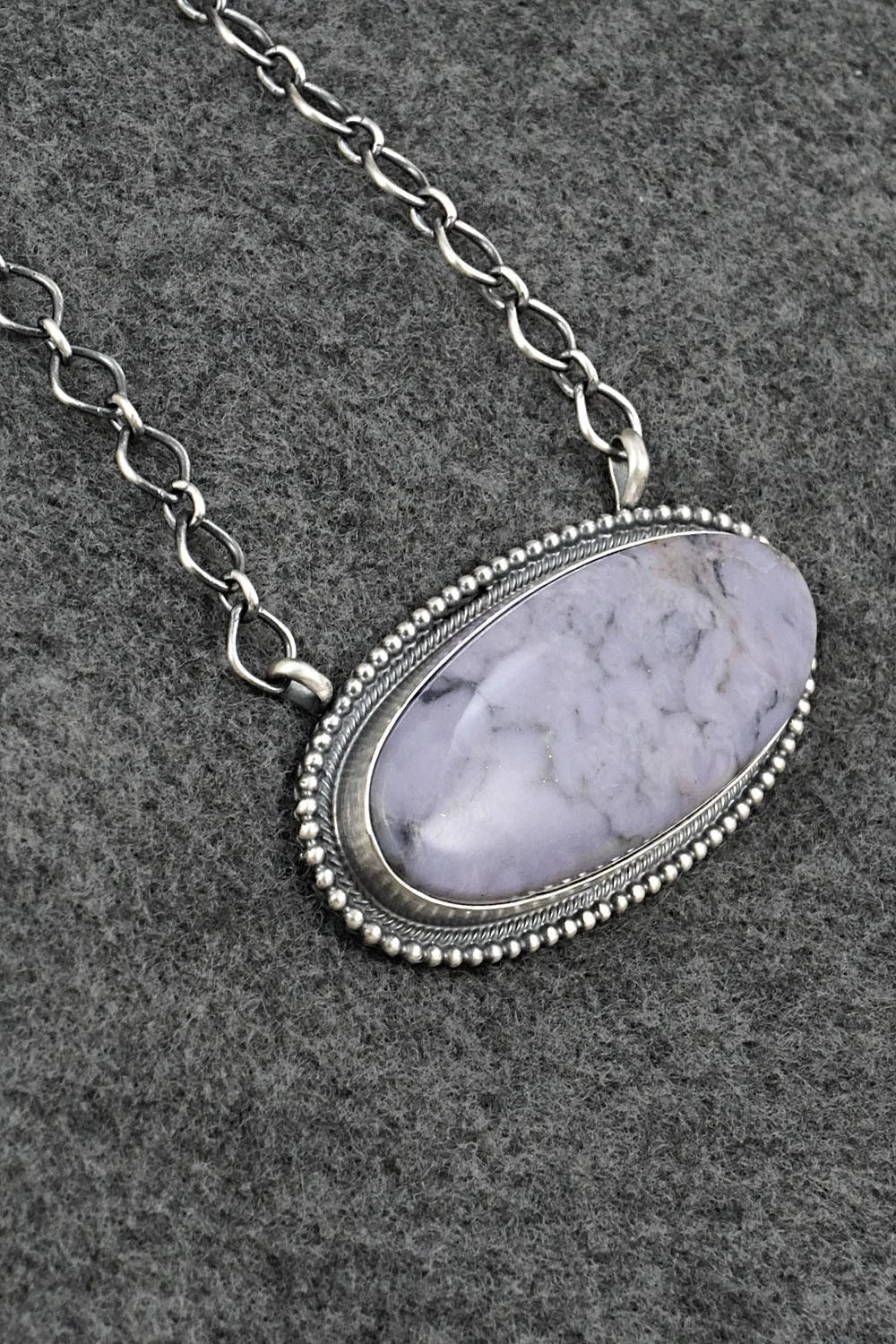 Morado & Sterling Silver Necklace - Darrin Livingston