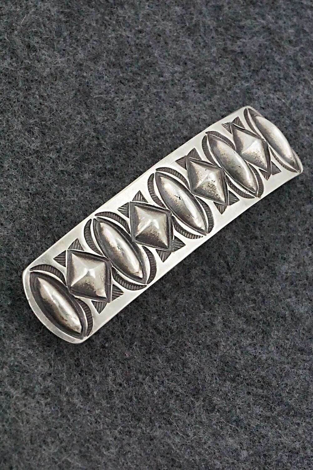Sterling Silver Hair Barrette - Calvin Martinez