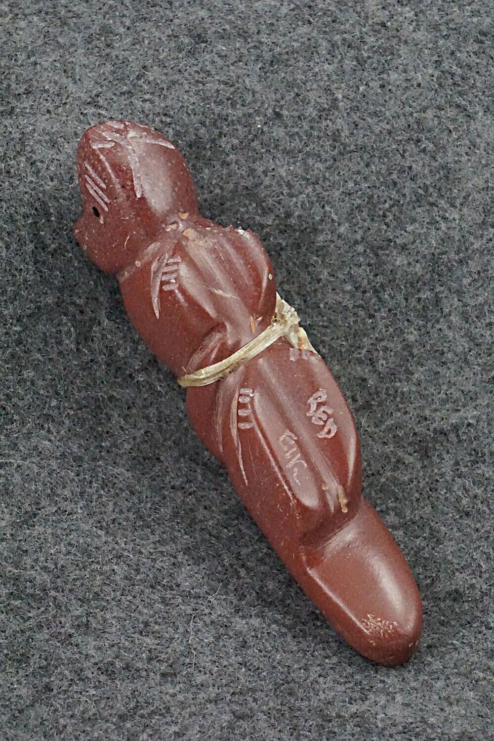 Mountain Lion Zuni Fetish Carving - Justin Red Elk
