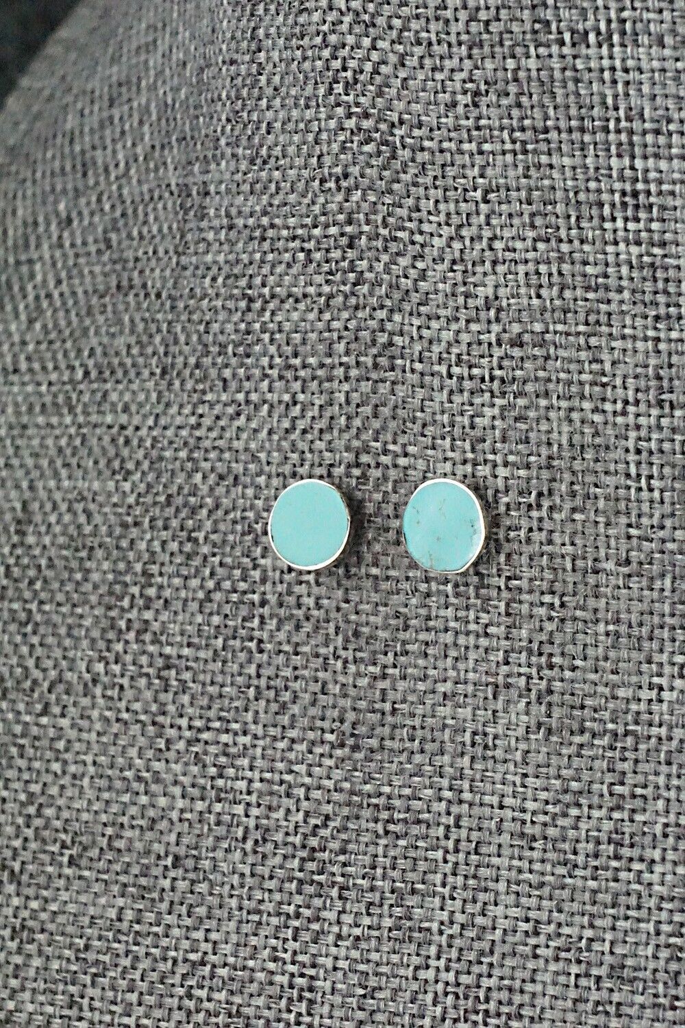 Turquoise & Sterling Silver Earrings - Rebecca Davis