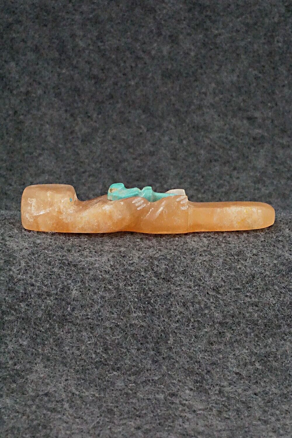 Otter and Pup Zuni Fetish Carving - Brandon Phillips