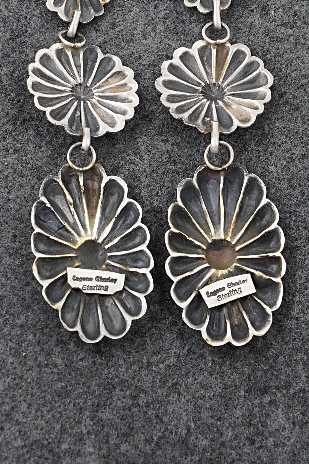 Sterling Silver Earrings - Eugene Charley