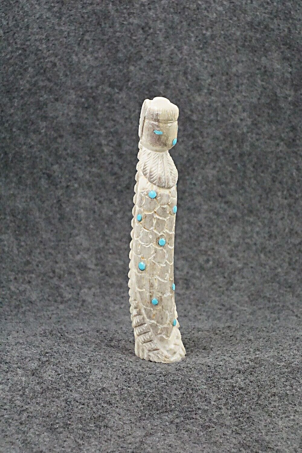 Corn Maiden Zuni Fetish Carving - Garrick Weeka