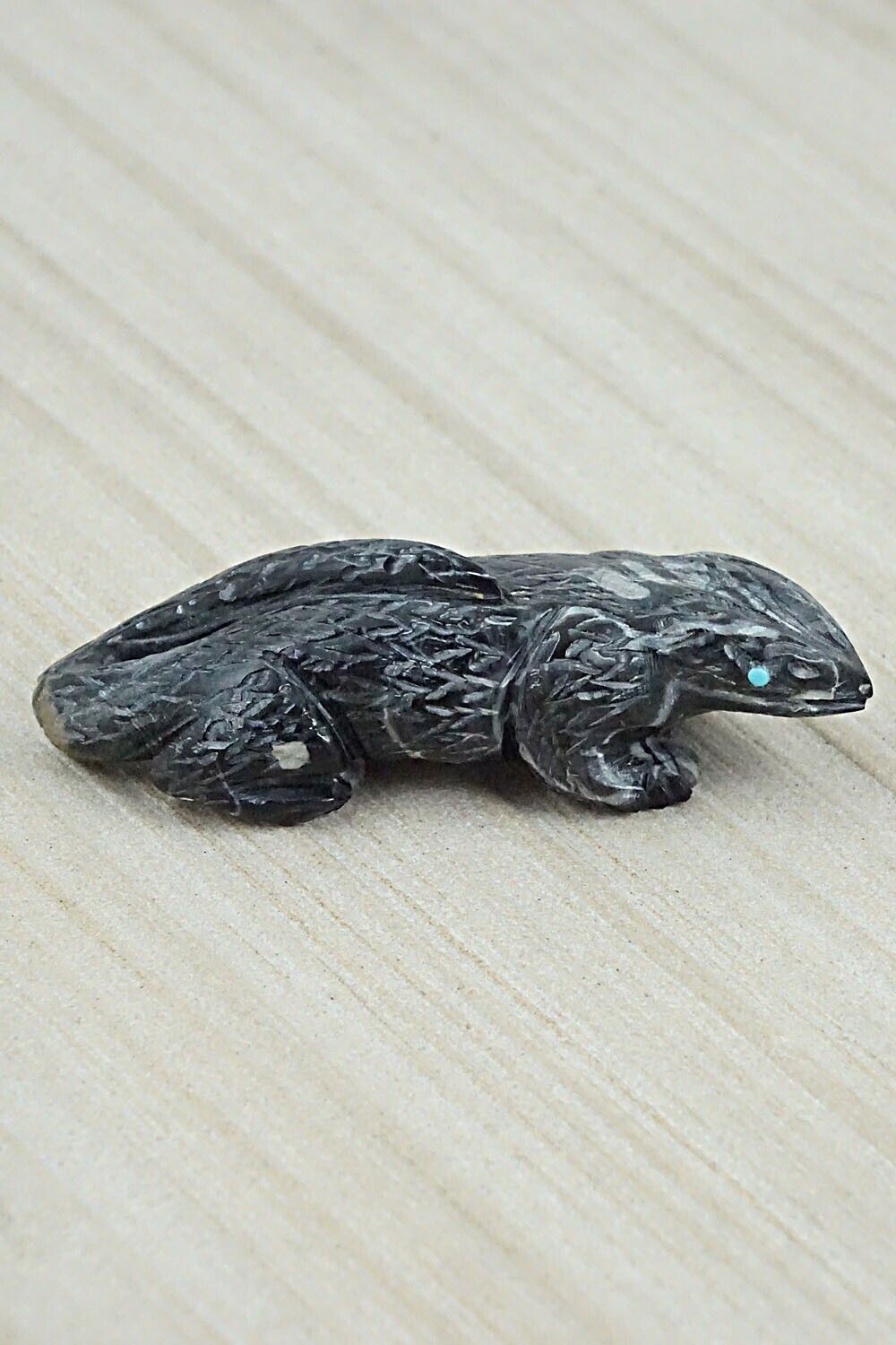 Lizard Zuni Fetish Carving - Sedrick Banteah