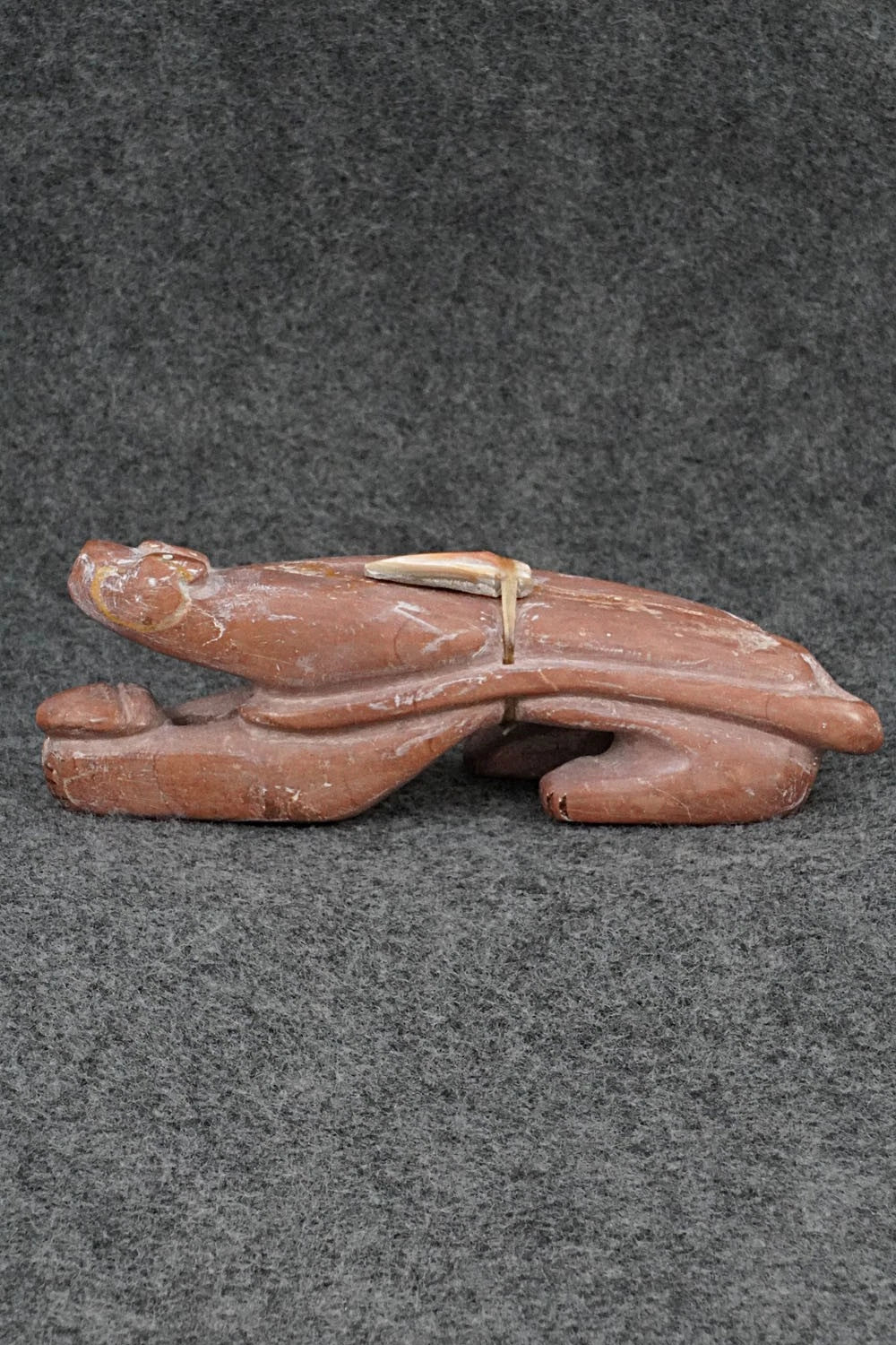 Mountain Lion Zuni Fetish Carving - Rick Kallestewa