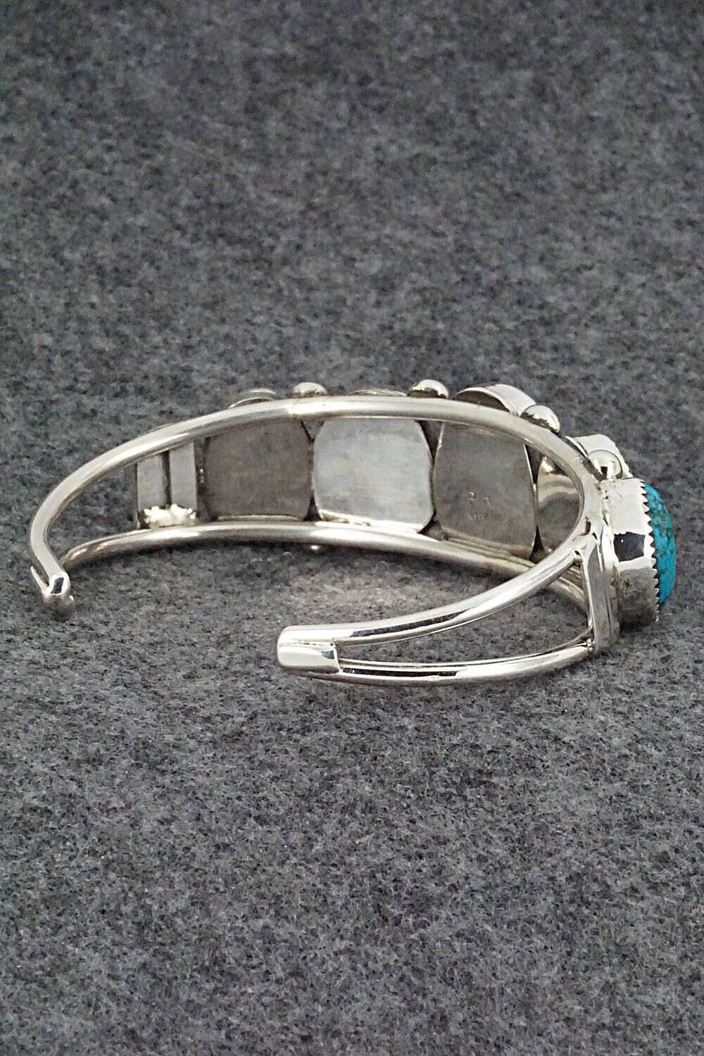 Turquoise & Sterling Silver Bracelet - Priscilla Reeder