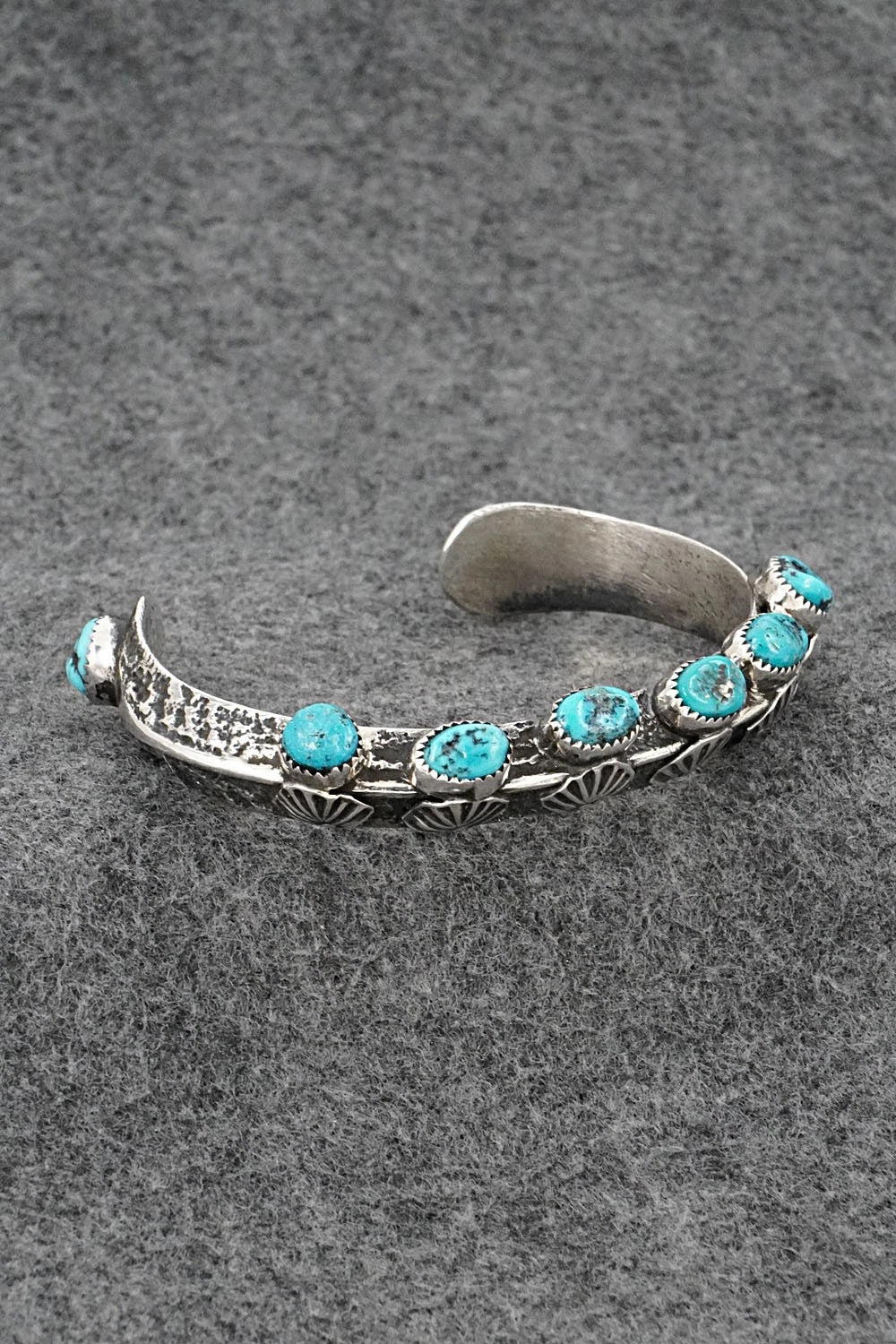 Turquoise & Sterling Silver Bracelet - Delbert Arviso