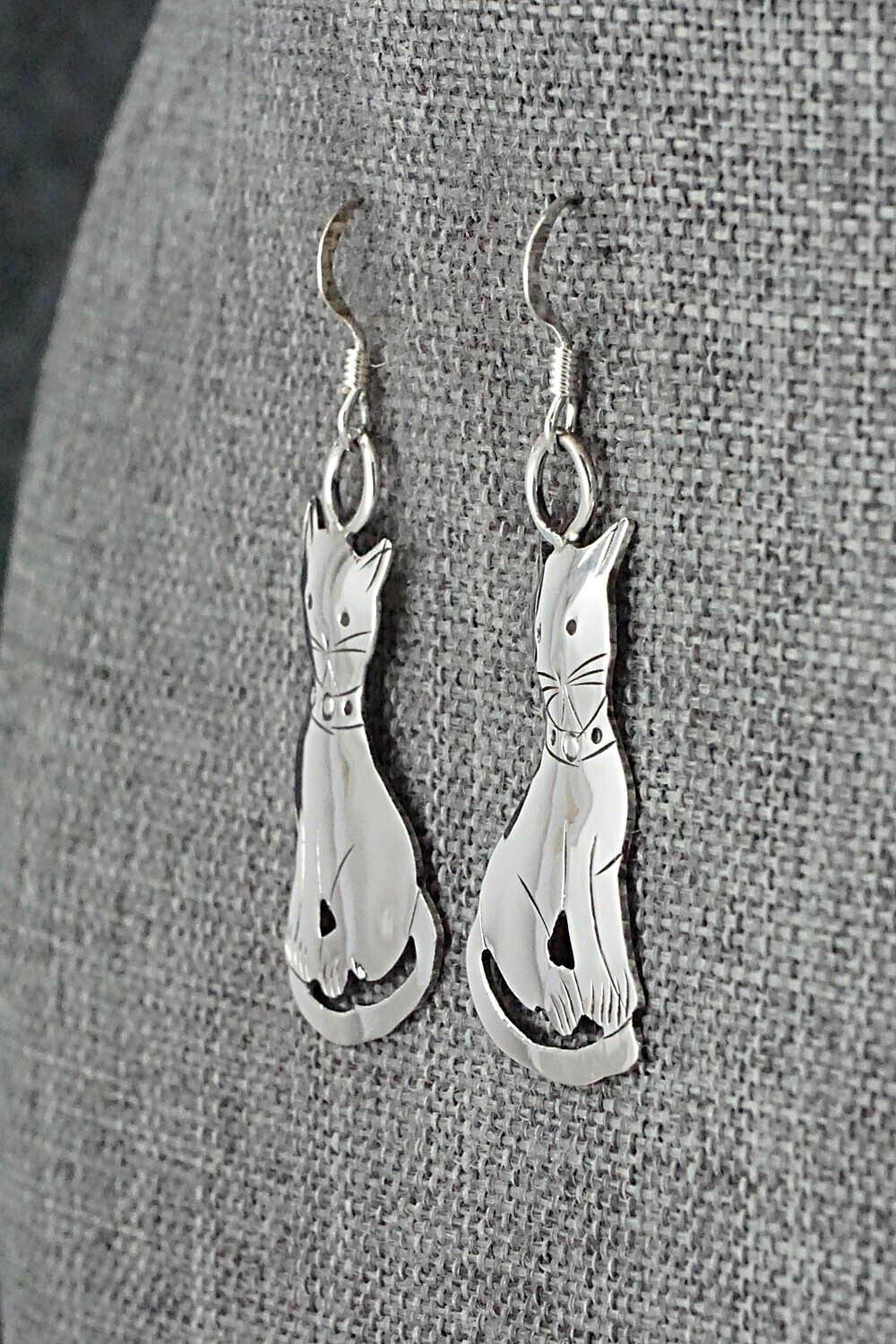 Sterling Silver Earrings - Louise Yazzie