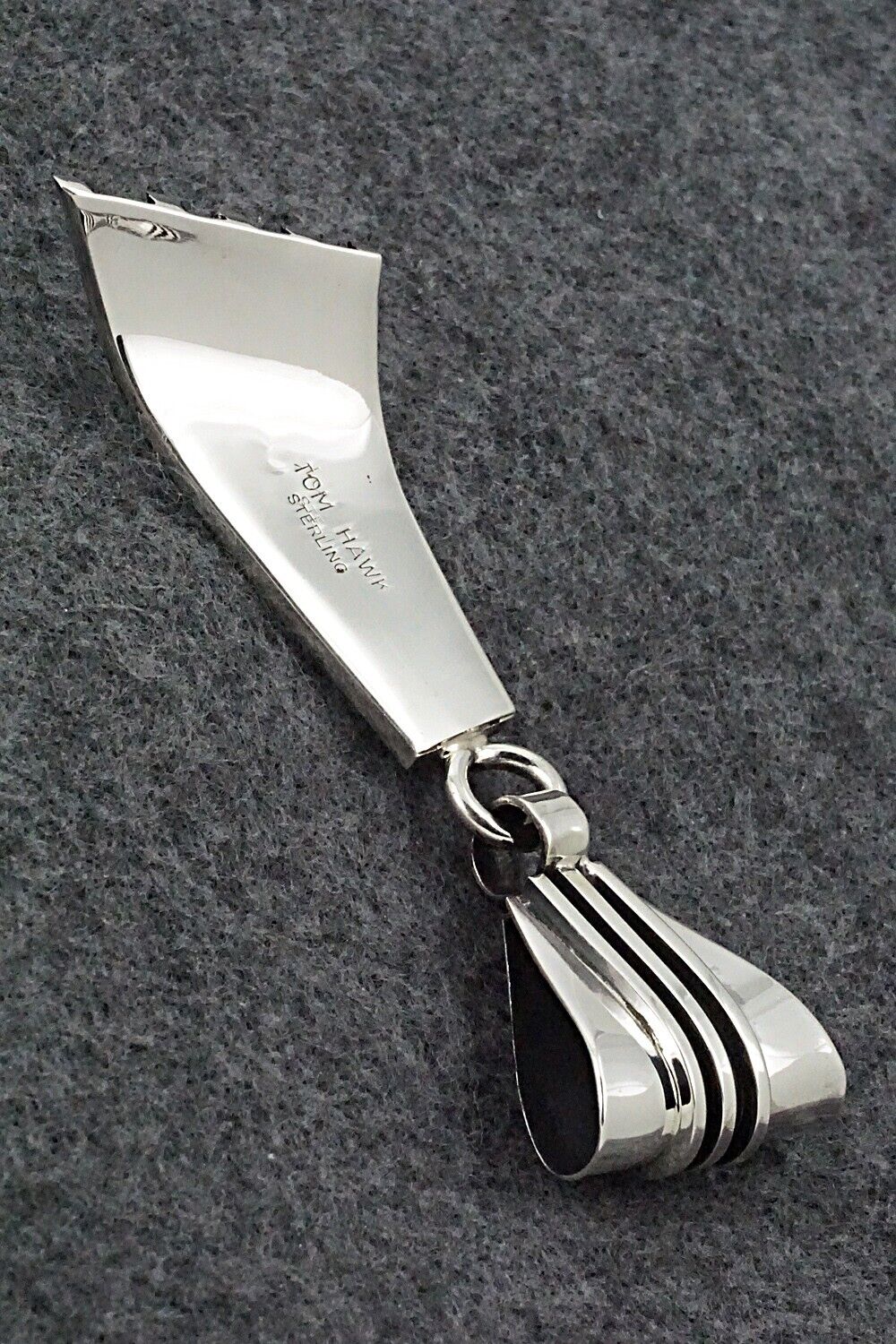 Sterling Silver Pendant - Tom Hawk