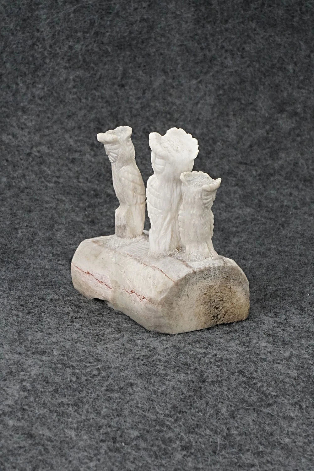 Owl Zuni Fetish Carving - Chris Peina
