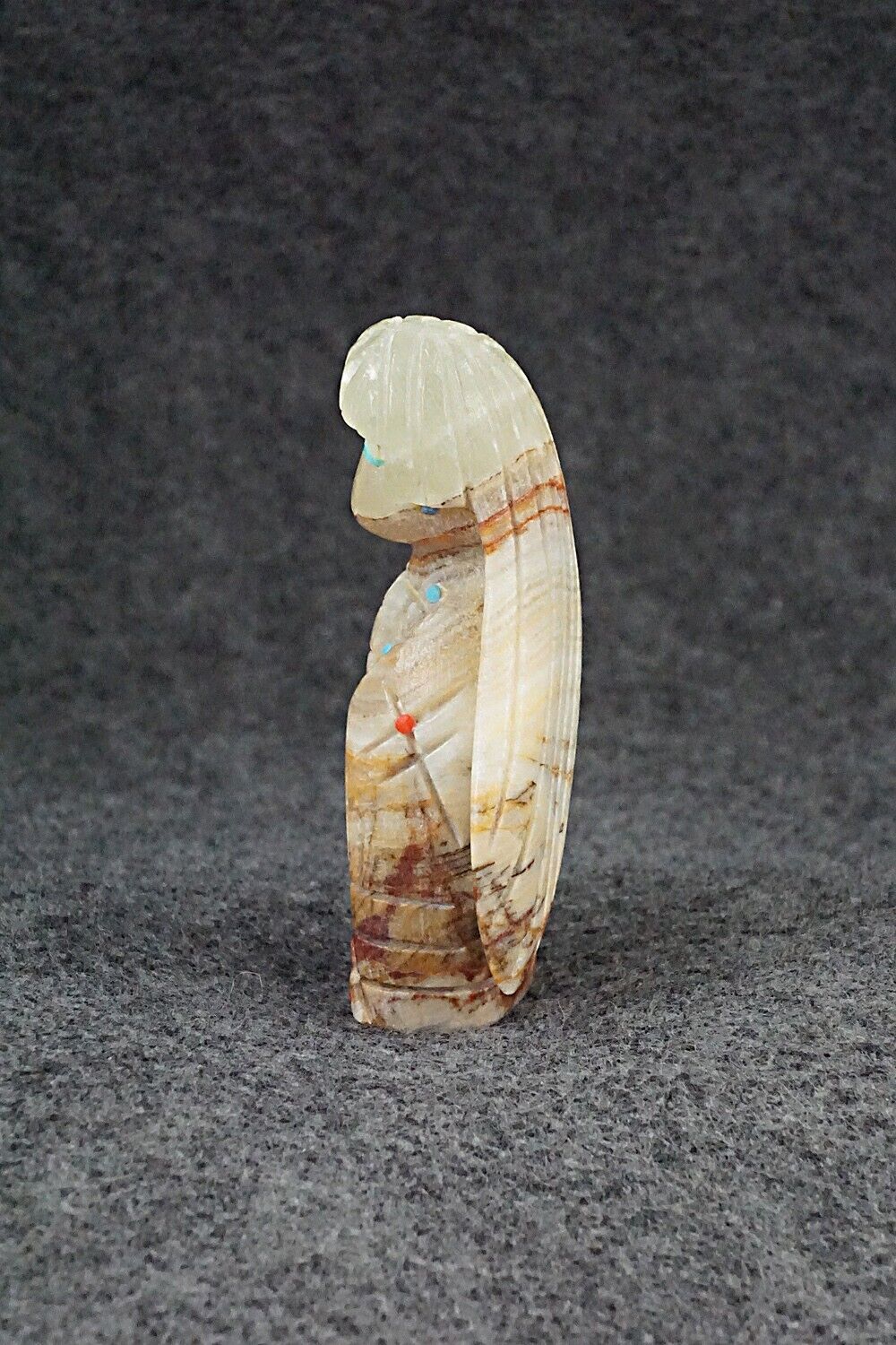 Corn Maiden Zuni Fetish Carving - Douglas Martza