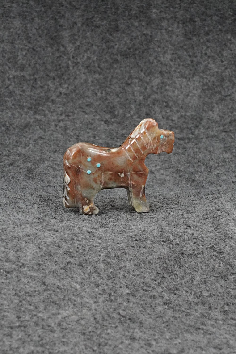 Horse Zuni Fetish Carving - Todd Etsate