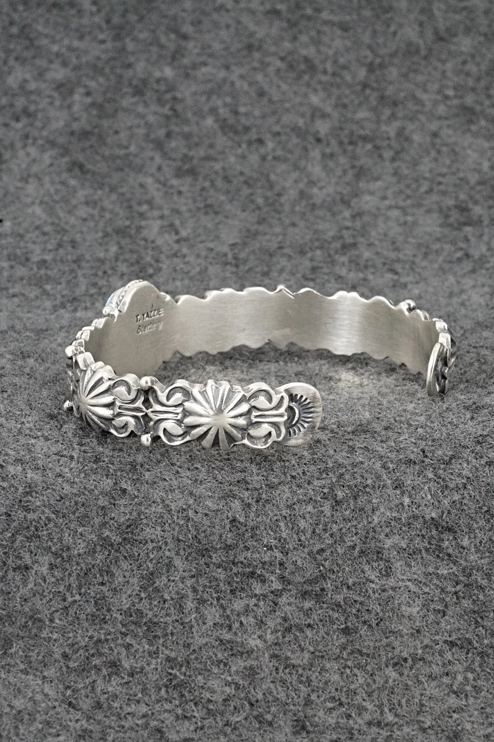 Turquoise & Sterling Silver Bracelet - Thomas Yazzie