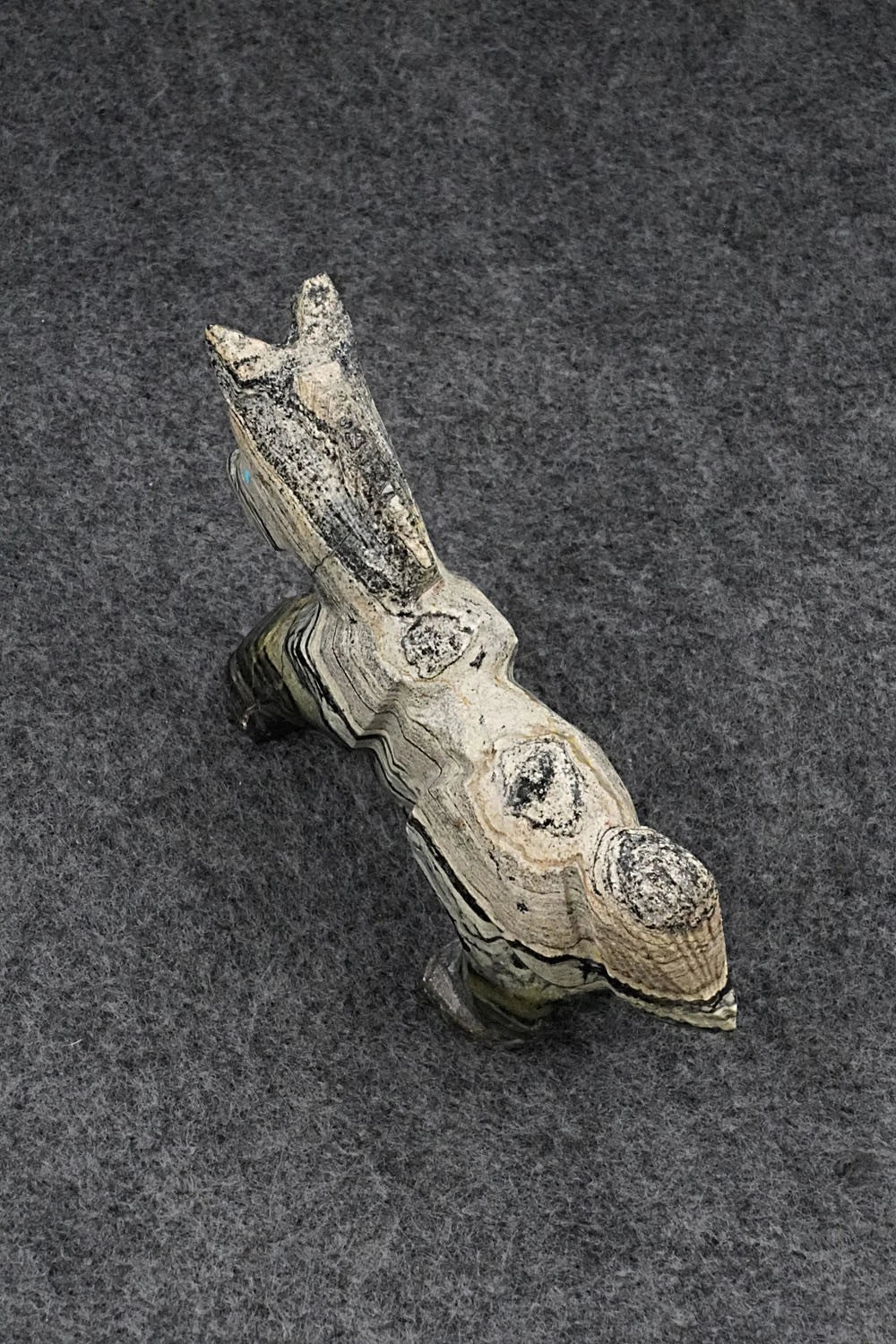 Donkey Zuni Fetish Carving - Tony Mackel