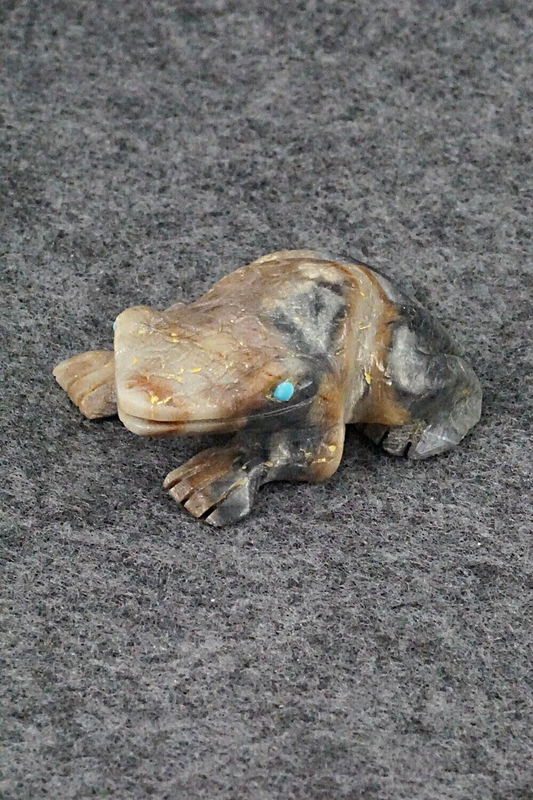 Frog Zuni Fetish Carving - Dana Malani