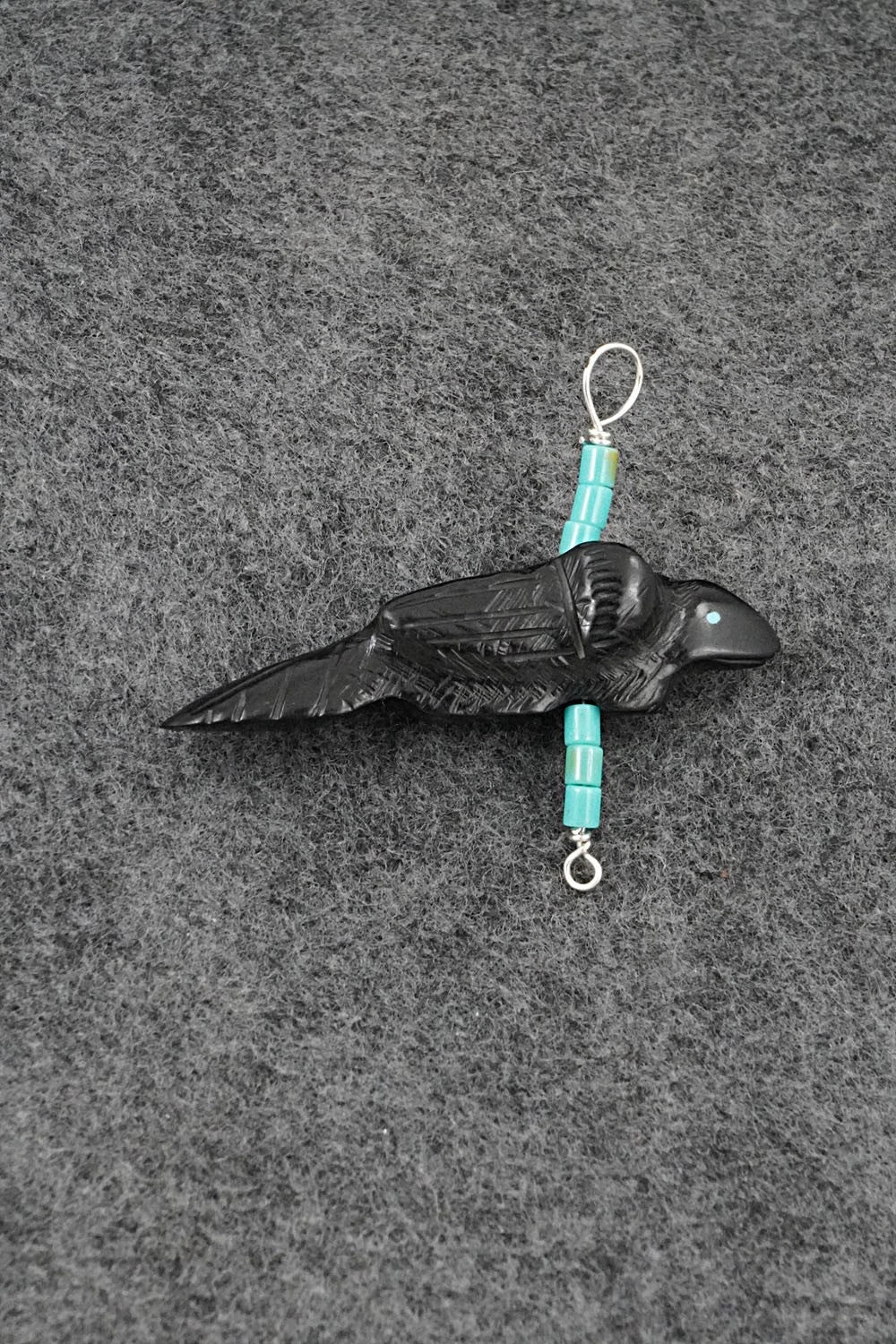 Crow Zuni Fetish Carving - Herbert Halate