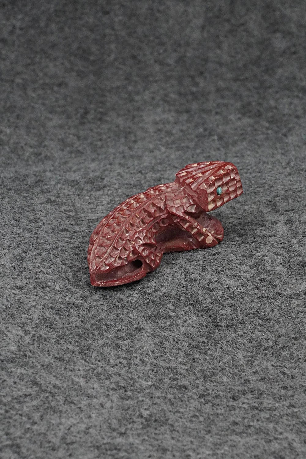 Horned Toad Zuni Fetish Carving - Jenson Charlie