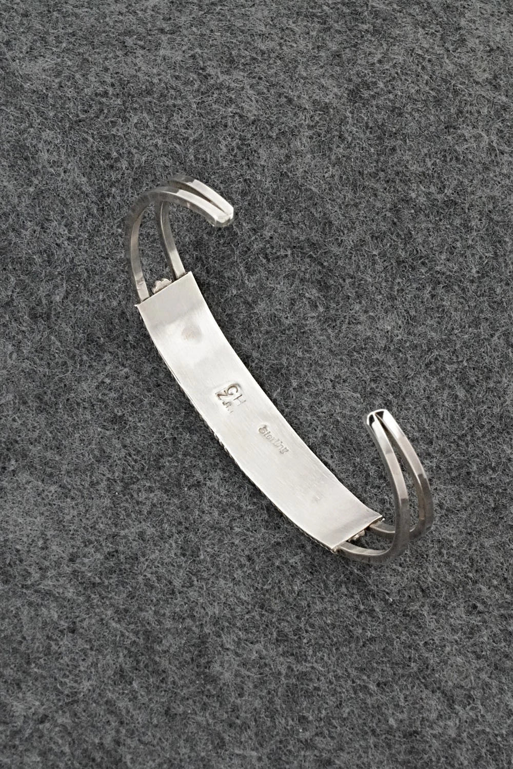 Turquoise & Sterling Silver Bracelet - Claudine Haloo
