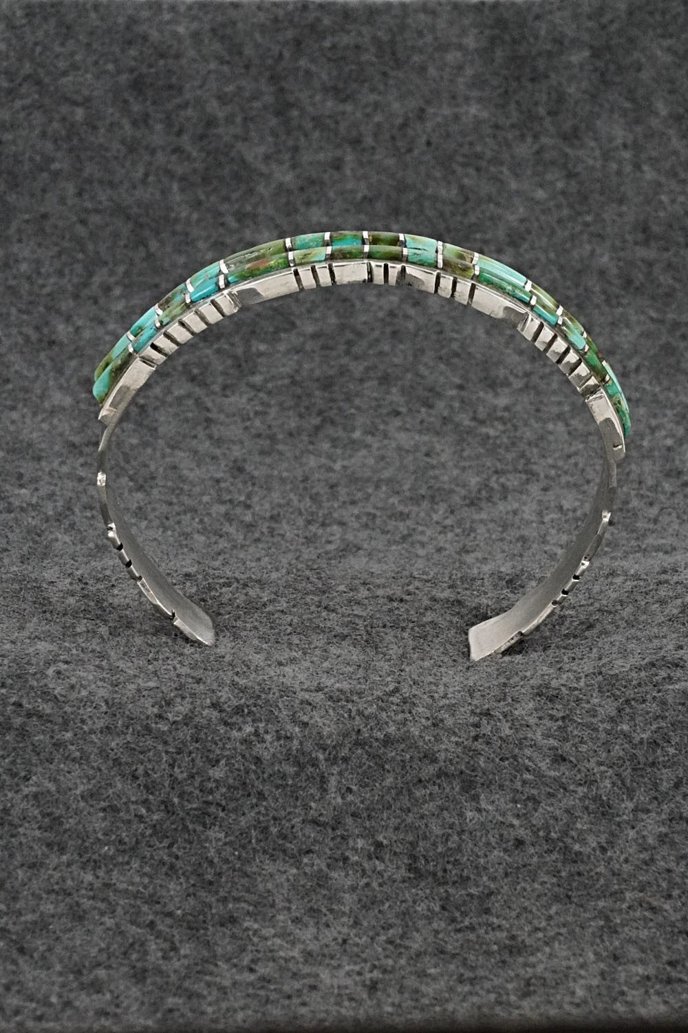 Turquoise & Sterling Silver Bracelet - Sheldon Lalio